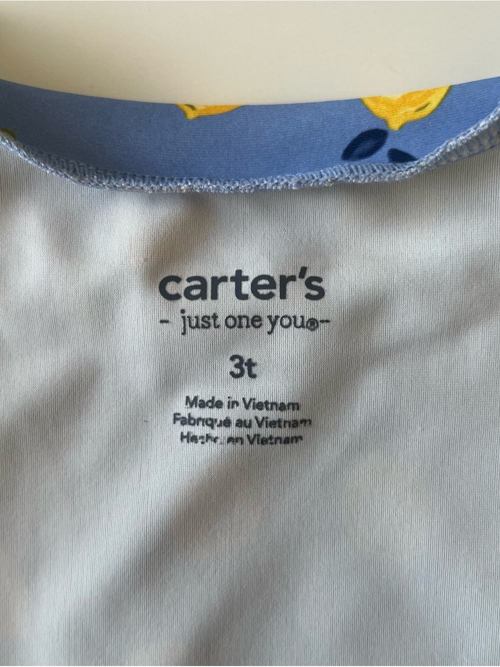 Carter's Long Sleeve Rash Guard Swim Set - Picture 3 of 4